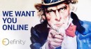We want you online