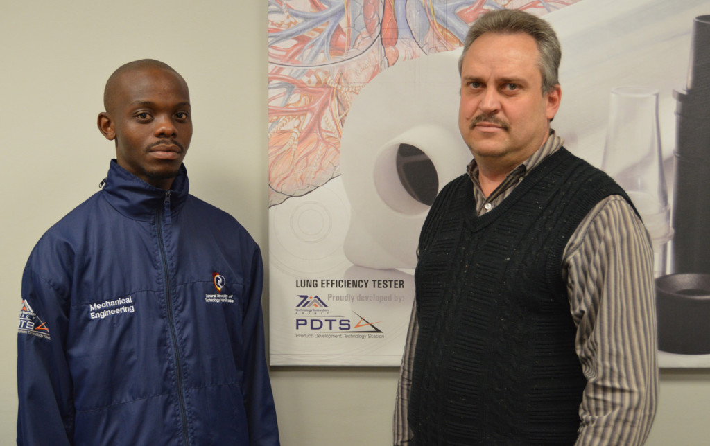 PDTS Director, Mr Ludrick Barnard, and Mr Kamohelo Mokoena, a mechanical engineering graduate from CUT are the brains behind the innovation. Pedal extensions were designed to give leverage to the student who could not fully reach the pedals in a normal car. Today, Mohalatsi can drive himself around the streets of Bloemfontein, home and take himself to campus.