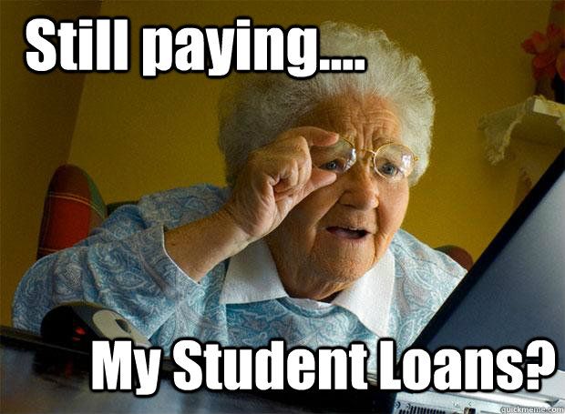 Pay off your student loans now